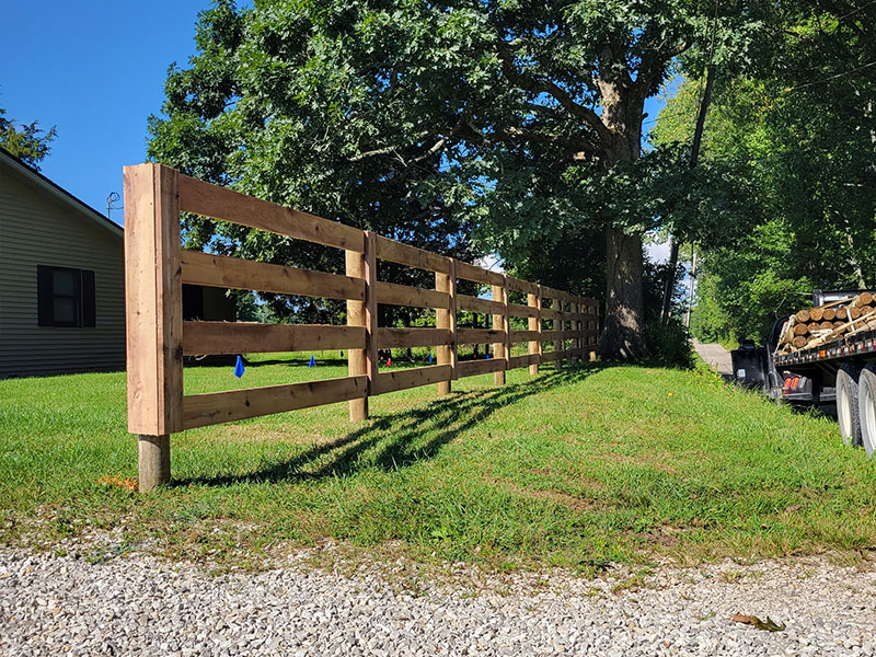 Bloomington Indiana Board Farm Fence Contractor