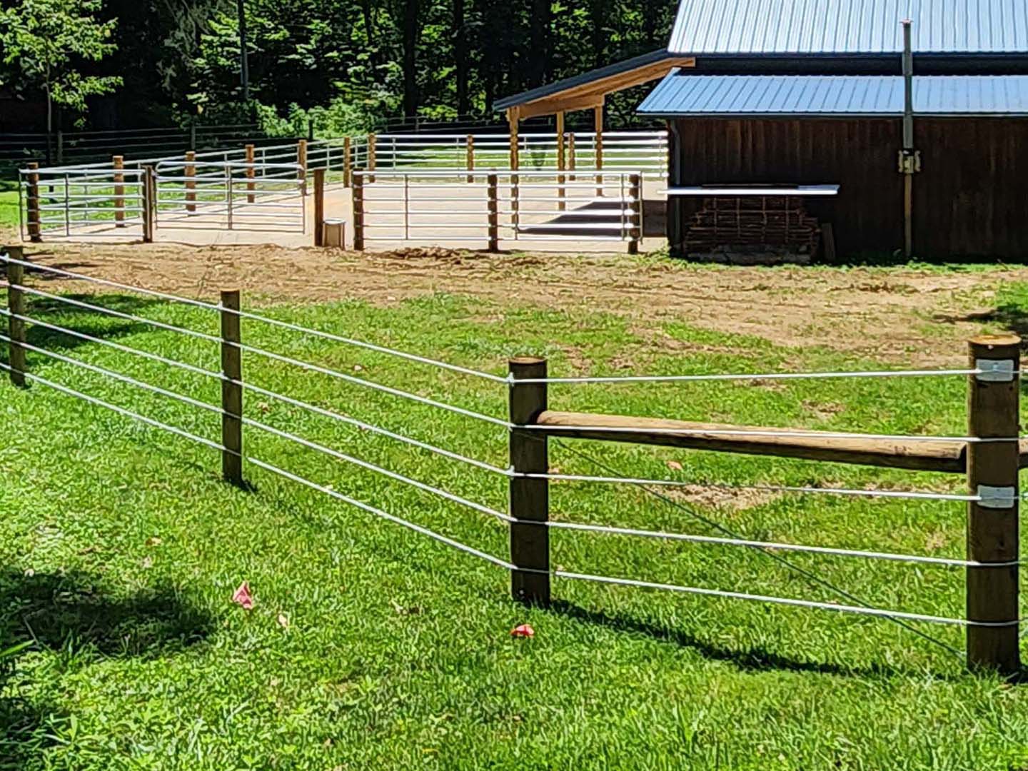 Photo of horse fencing in Indiana