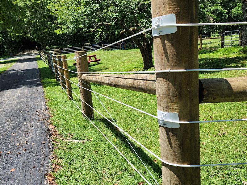 Odon IN Poly Coat Fences