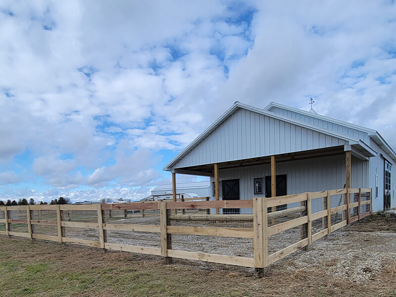 Worthington Indiana DIY Fence Installation